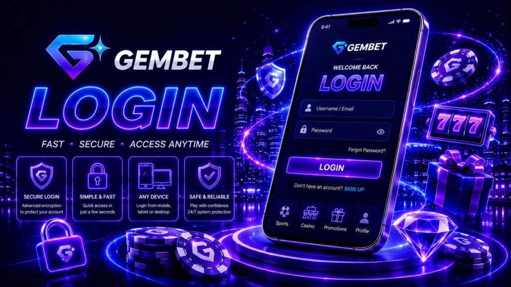 Gembet login